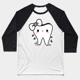 cute tooth fairy cartoon , not happy, sad Baseball T-Shirt